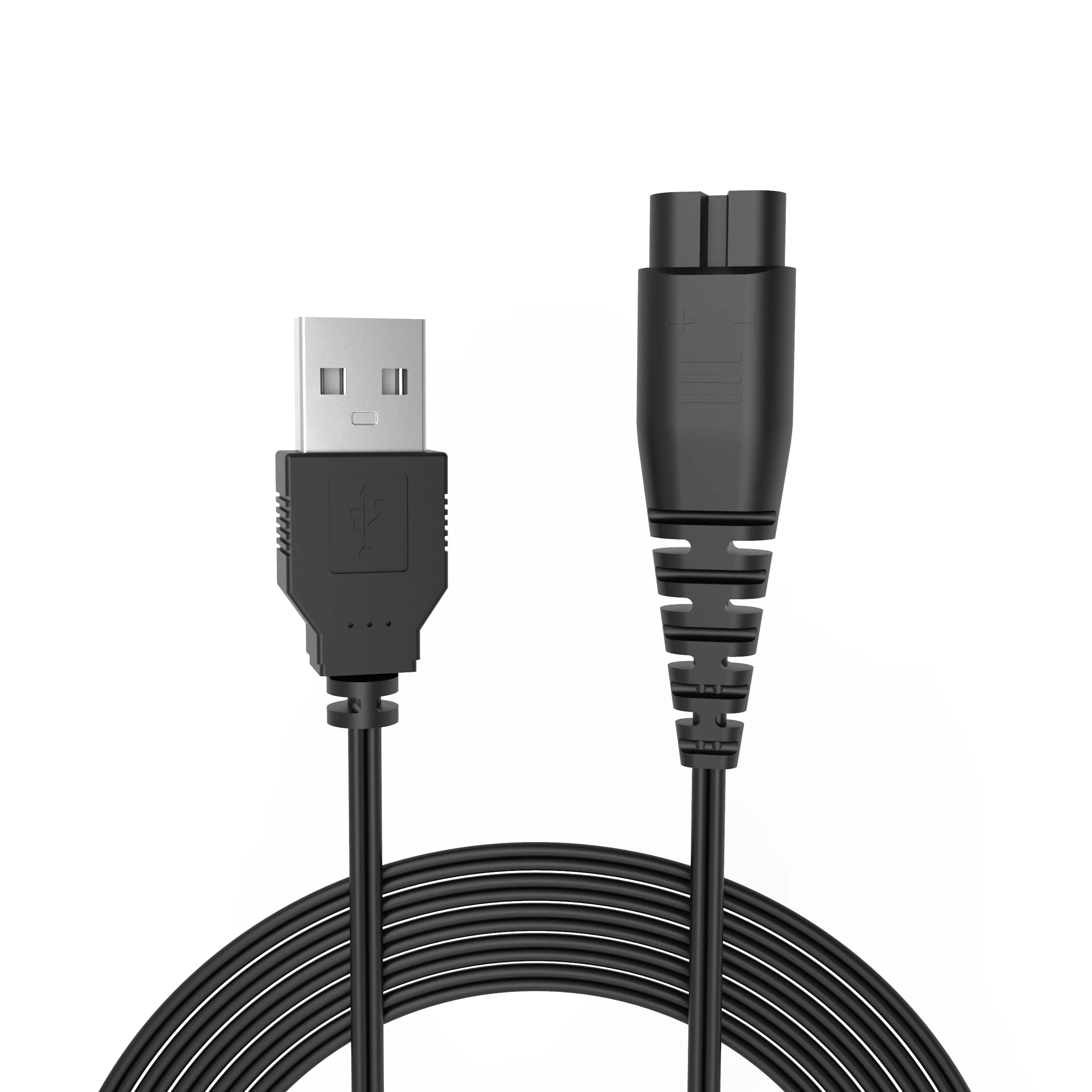 Secure Superer USB Charger Cable Fit for Hatteker-Cordless-Hair-Trimmer Pro Hair Clippers Beard Trimmer RFC-588 RFC-598 RFC-692 Shaver Razor Environmentally Friendly