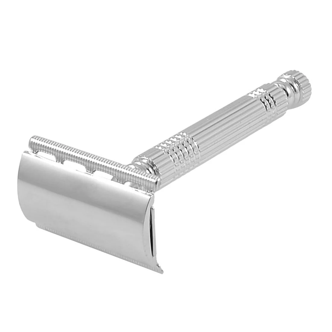 Casual Ruilogod Silver Tone Metal Handle Shaving Shaver Razor w Blade Mirror for Men id 9fa a80 d63 e56 348 Secure