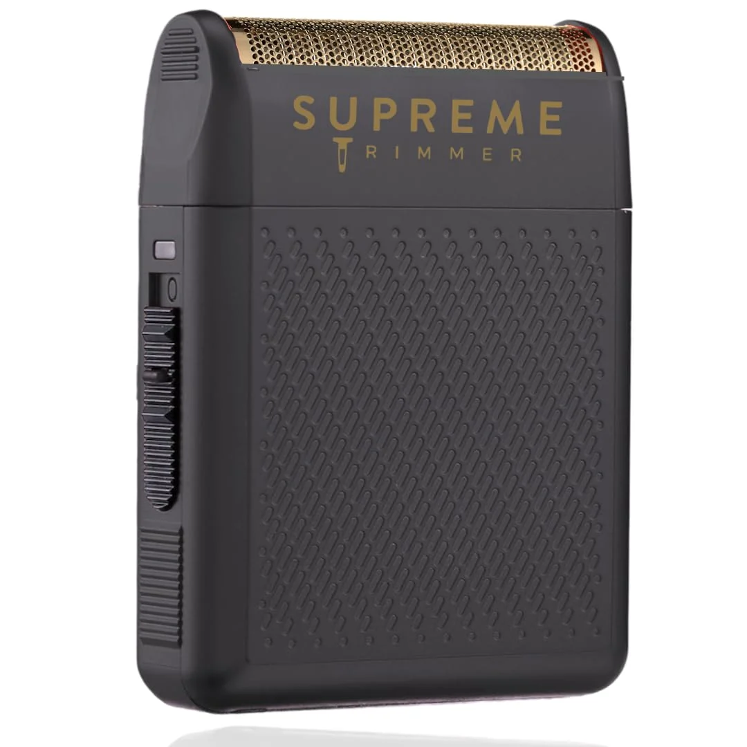 Supreme Trimmer Solo Single Foil Shaver for Pocket - 150 Min Runtime Cordless use Powerful USB-C Mini Travel Razor for Professional Home use Stylish