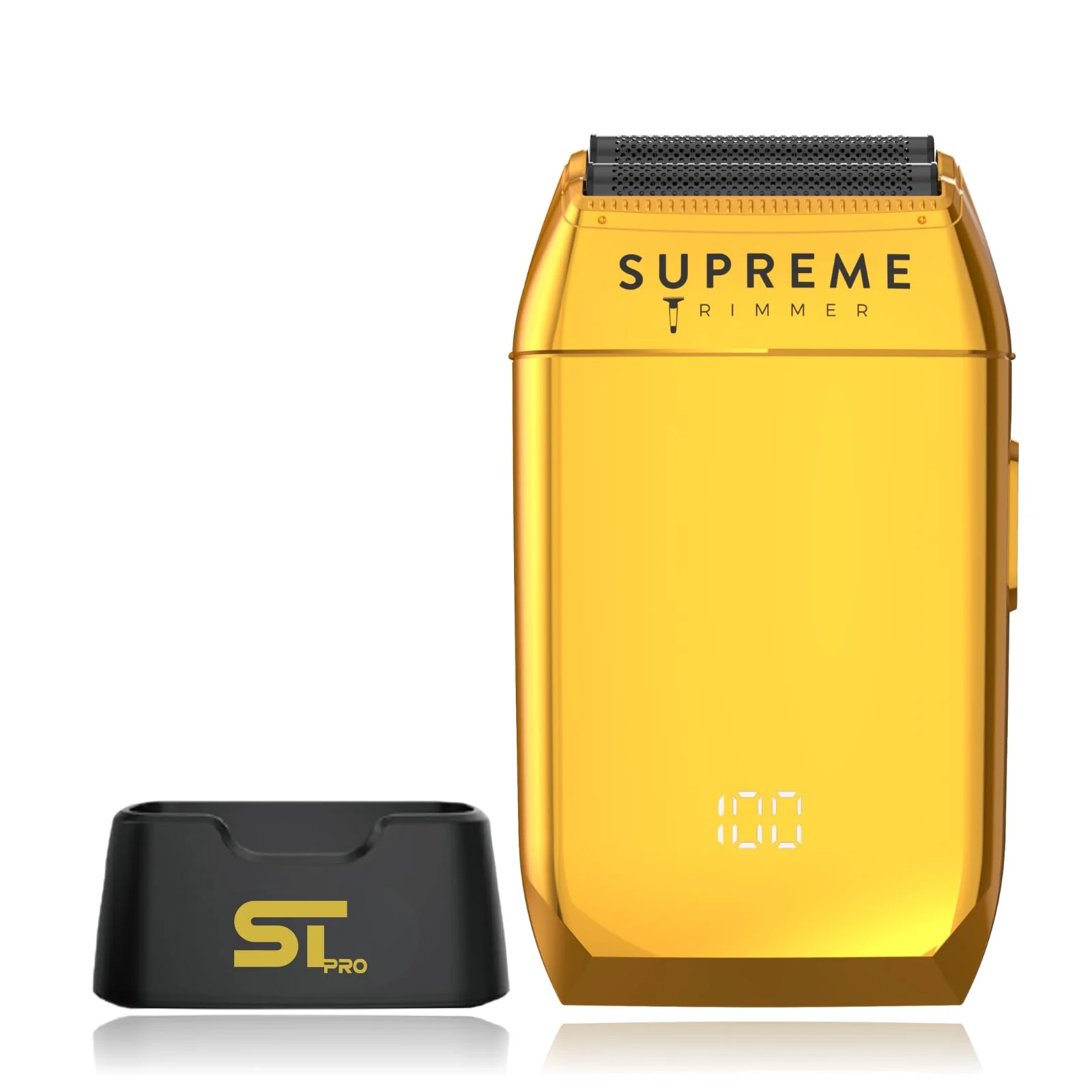 Detailed Supreme Trimmer Crunch STF602 - Waterproof Double Foil Shaver for Men - 150 Min Runtime Wet Dry Cordless Corded Electric Razor - Hypoallergenic Eco-Friendly