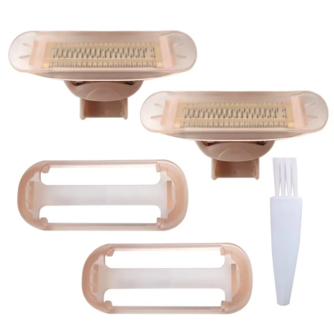 Proven 2 Pack Body Razor head for Finish Touch Nu Razor Blades Rose Gold US User-Friendly