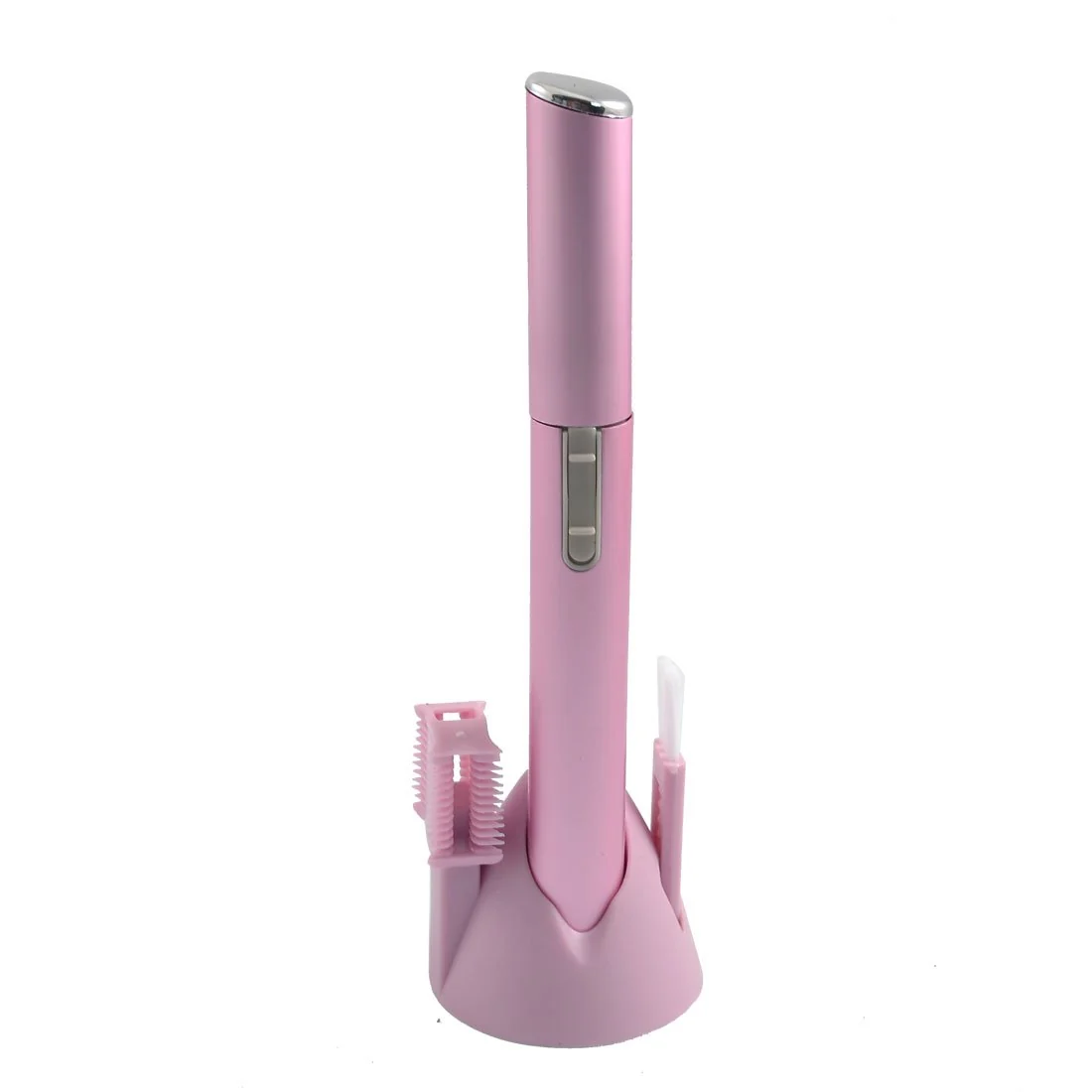 Excellent Pink Womens Facial Trimmer Eyebrow Styling Kit Fine