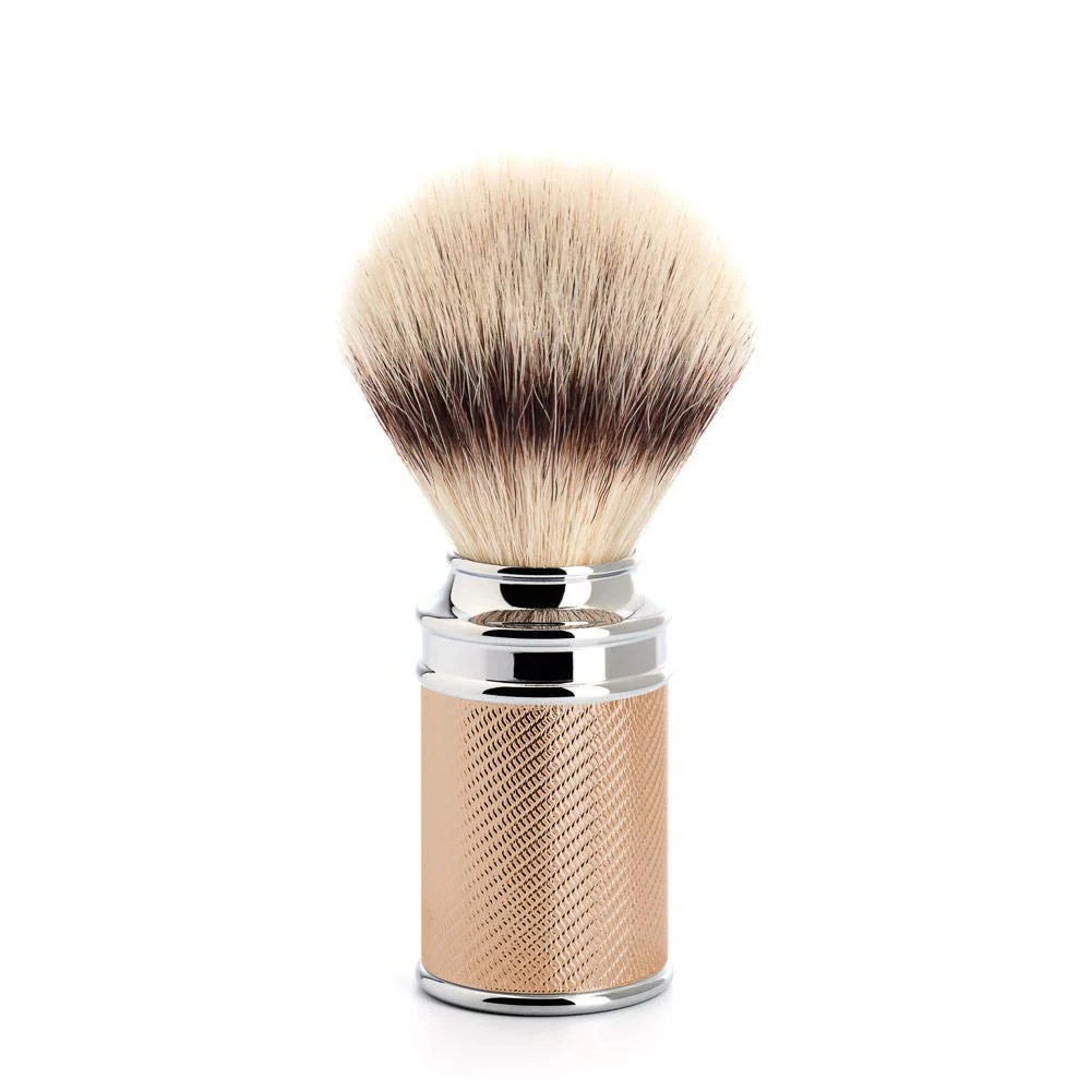 Premium MÜHLE TRADITIONAL Rosegold Silvertip Fibre Shaving Brush Durable