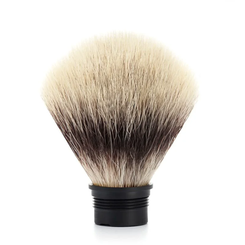 Elegant MÜHLE Silvertip Fibre Brush Head for TRADITIONAL ROCCA HEXAGON Series Premium Material