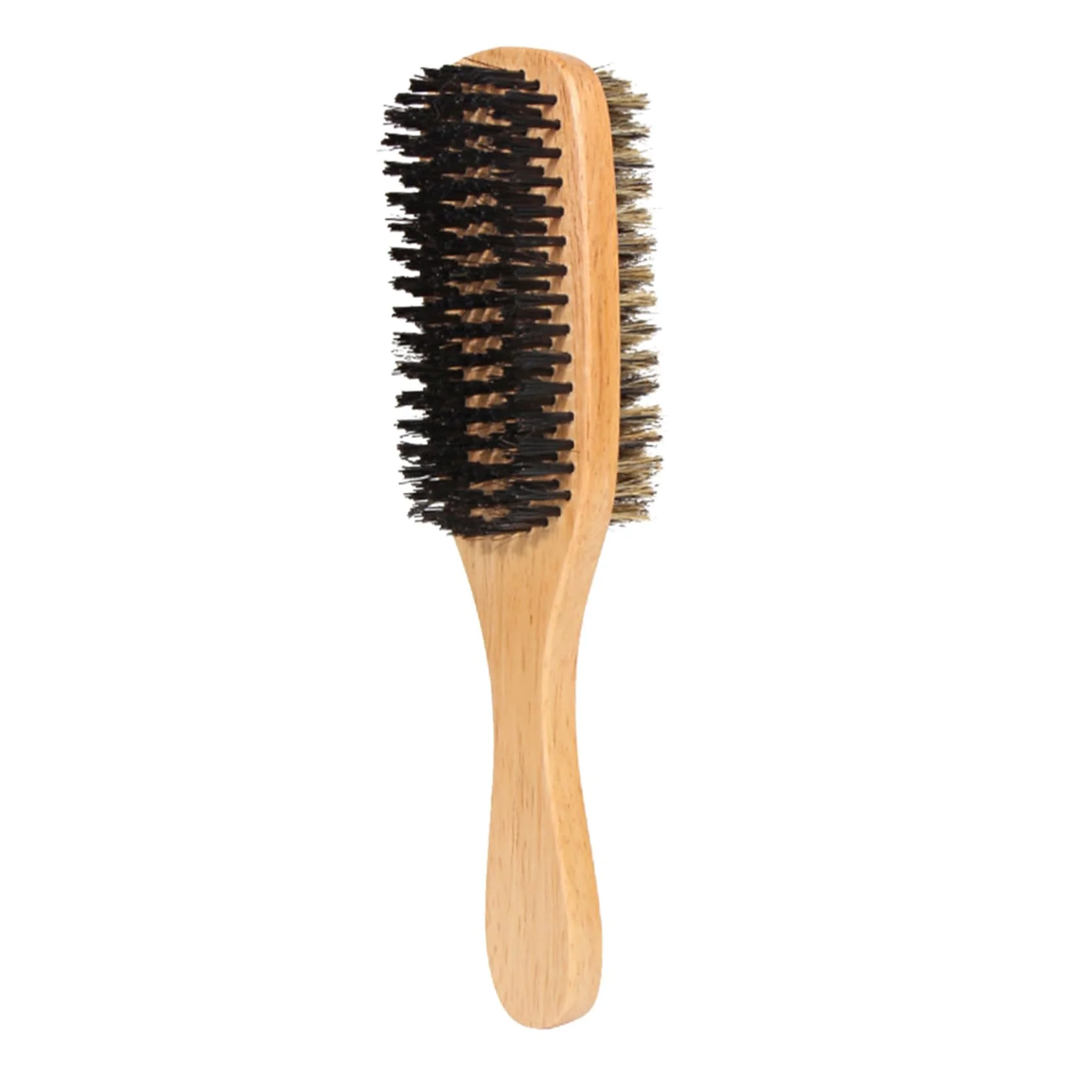 Modern OUNONA 1Pc Dual Sided Boar Bristle Beard Brush Multi Function Grooming Tool for Men Natural Handle for Goatee Hair Cleaning present for Father Day Official