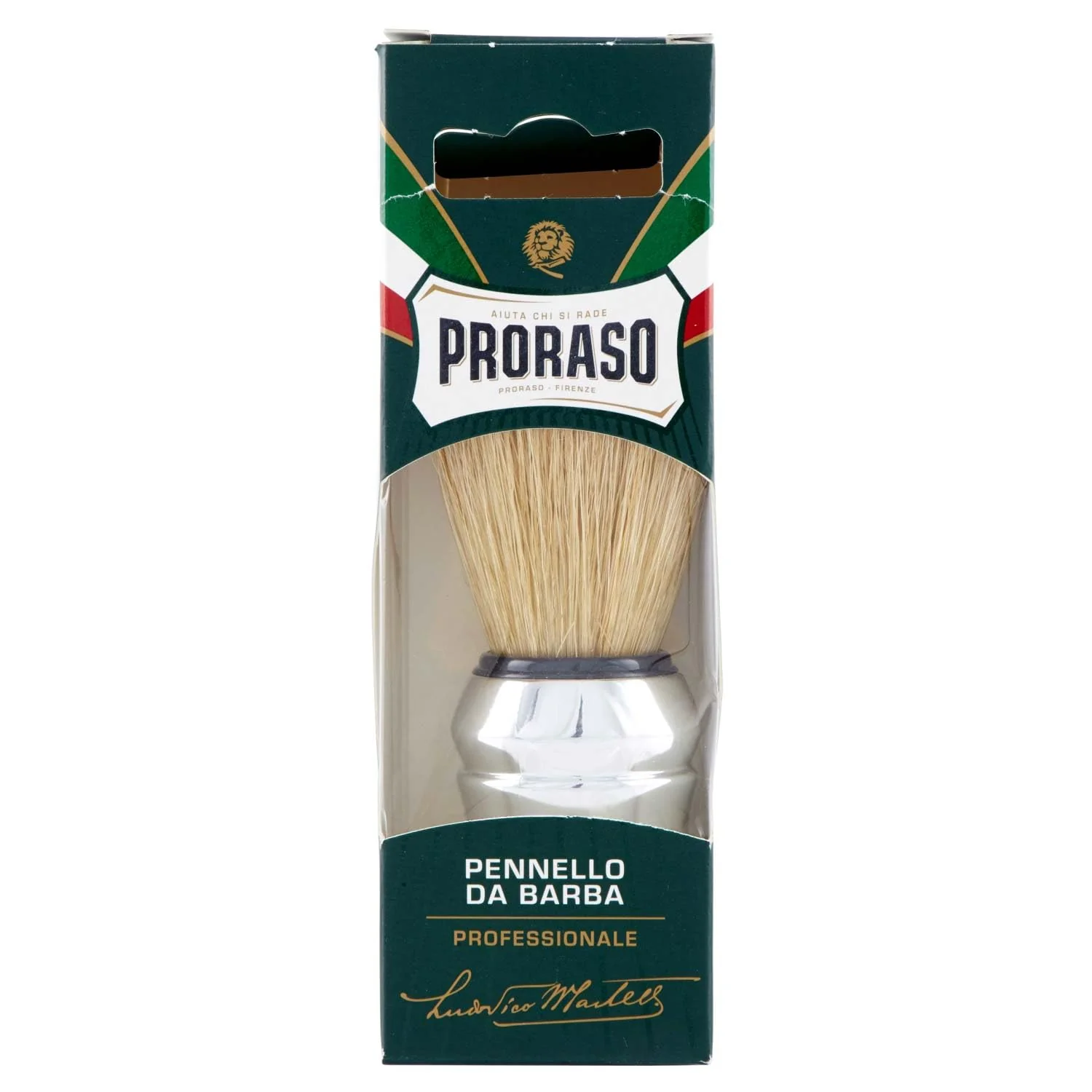 Trusted Proraso Professional Shaving Brush - Natural Boar Bristles - Premium Wet Shave Brush Optimized
