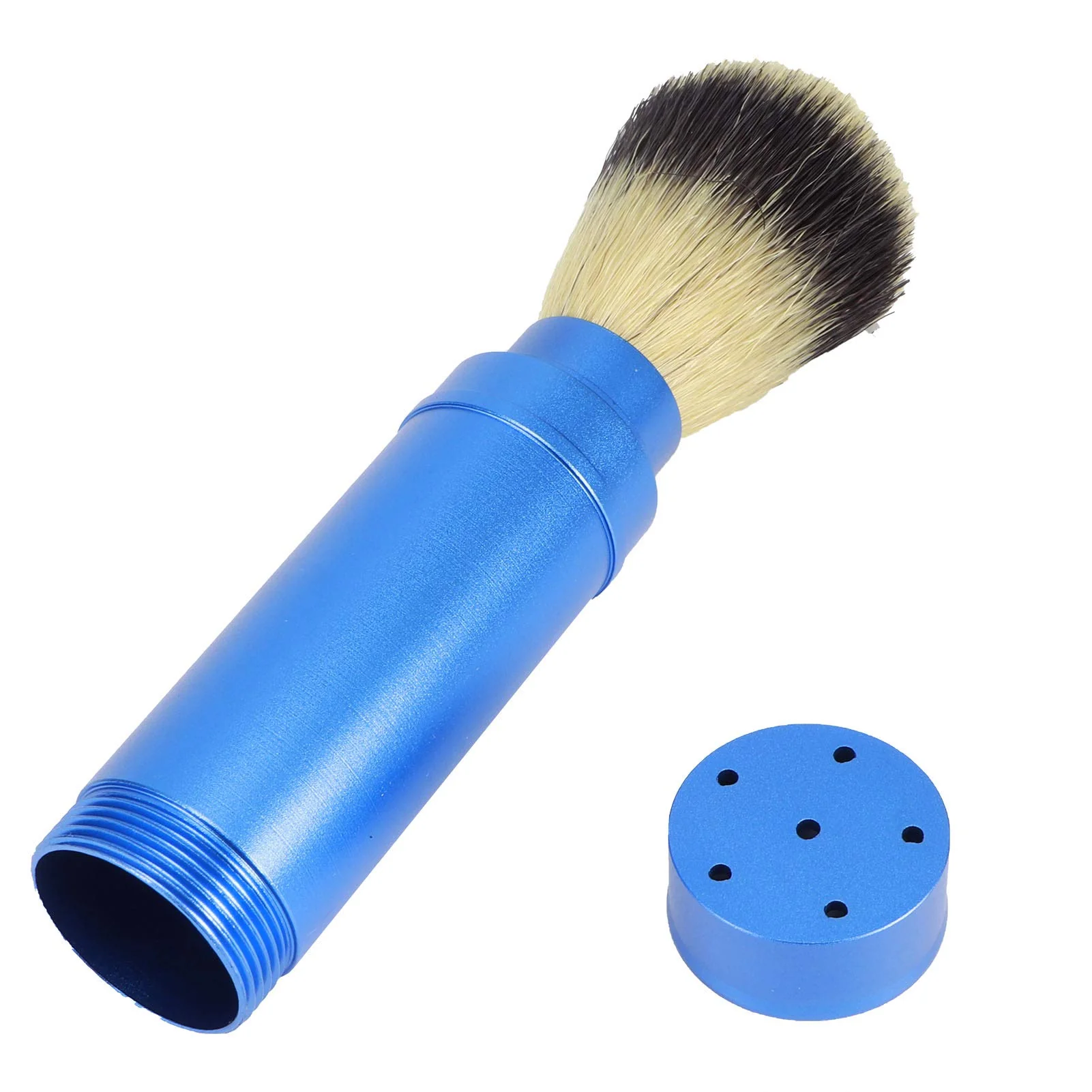 Soft Shaving Brush for Men for Wet Shave with Cream and Soap Portable Beard Brush Suitable for Safety and Straight I Father's Day Gift for Dad or Pure