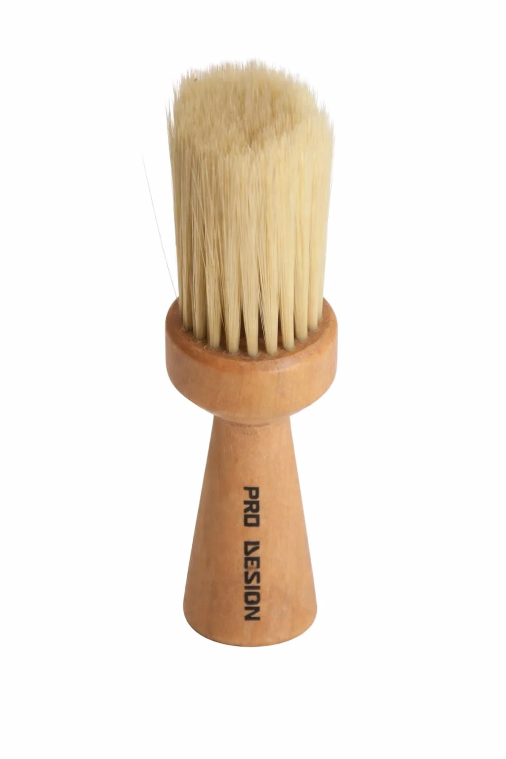 Classic Pro Design Professional Barber Neck Duster Brush with Soft Bristles Wooden Handle for Hair Styling and Grooming 1 Pack High-End