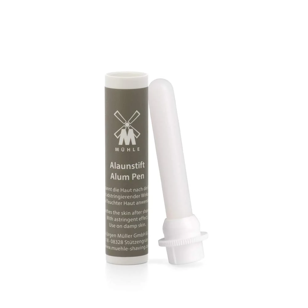 High-Performance MÜHLE Styptic Pencil for Men Alum Crystal Aftershave Stick for Razor Nicks Professional