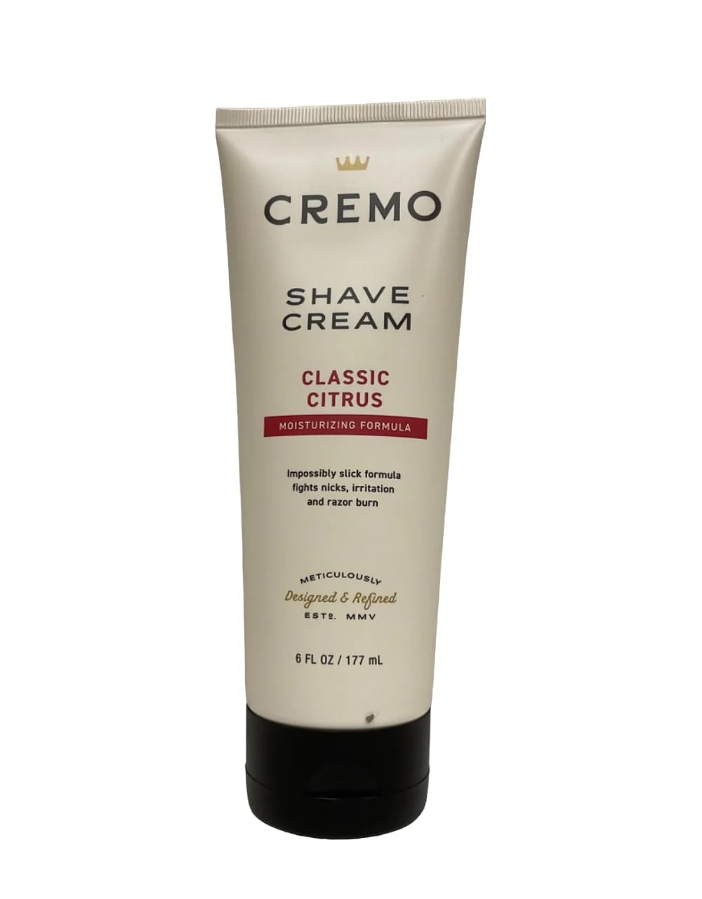 Luxury Cremo Classic Citrus Shave Cream 6 oz Pack of 12 Long-Lasting