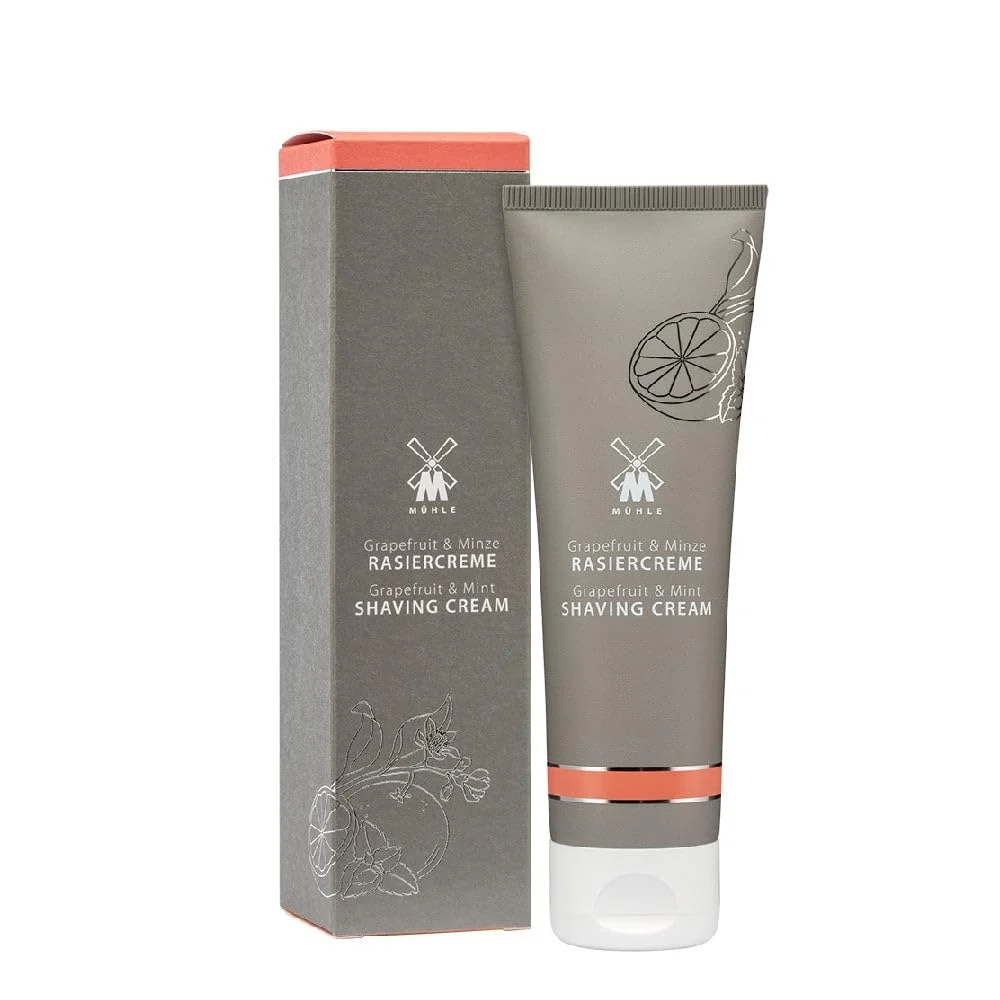 Official MÜHLE SHAVE CARE Grapefruit Mint Shaving Cream 75ml First-Class