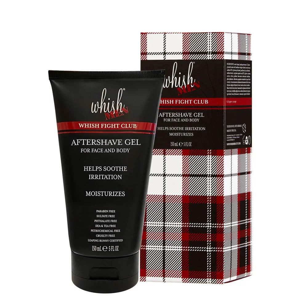 Carefully Designed Whish Men's Aftershave Gel Fight Club Recyclable