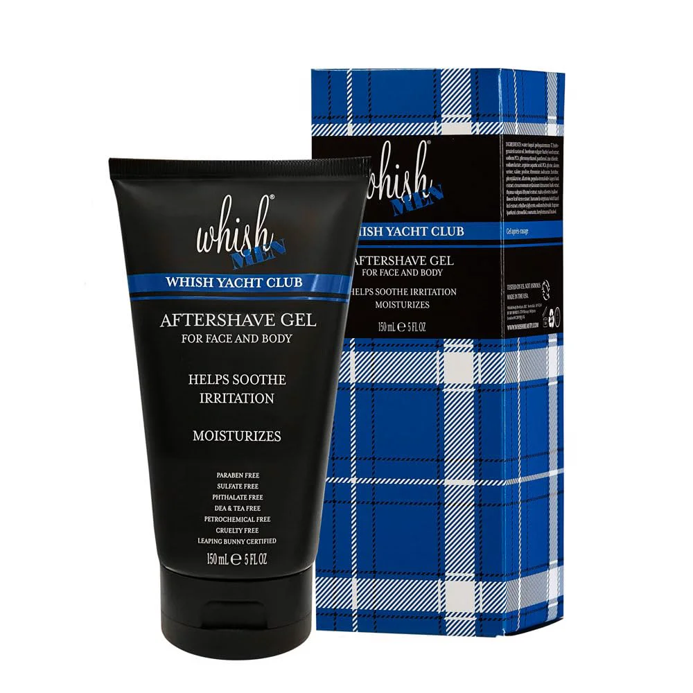 Durable Whish Men's Aftershave Gel Yacht Club Quality