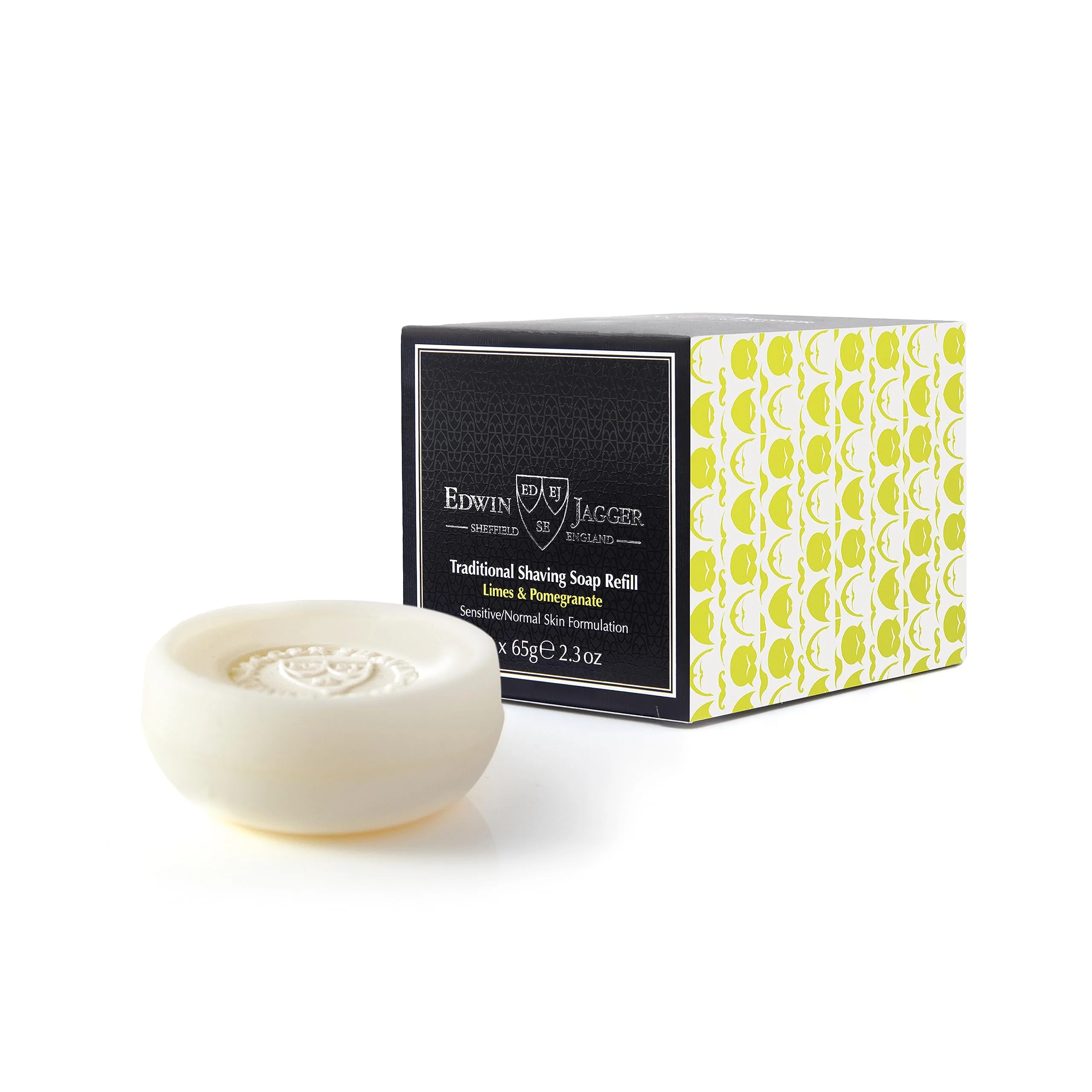 Responsible Edwin Jagger Limes Pomegranate Shaving Soap Refill 65g 3 Pack Minimalist