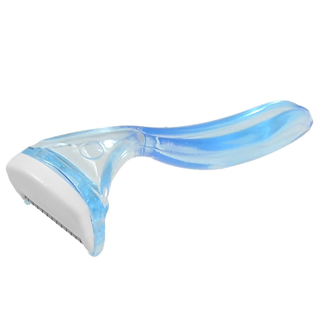 Elegant Ruilogod Women Clear Blue Plastic Good performance Handle Body Armpit Hair Shaver Remover id e07 c3b 285 304 745 Eco-Friendly
