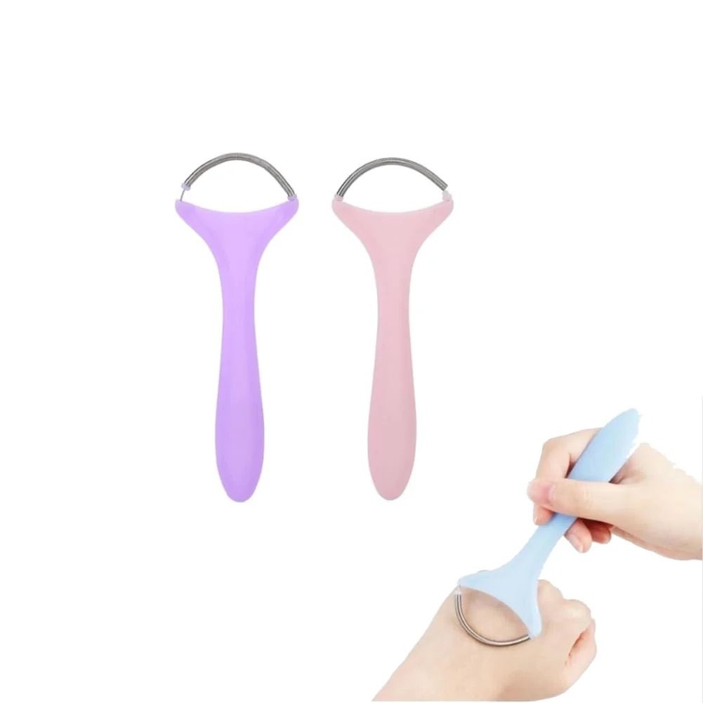 Long-Lasting 2Pcs Hair Remover Spring Threading Hair Remover Portable Women Threading Face Epilator Spring Threading Hair Remover Practical