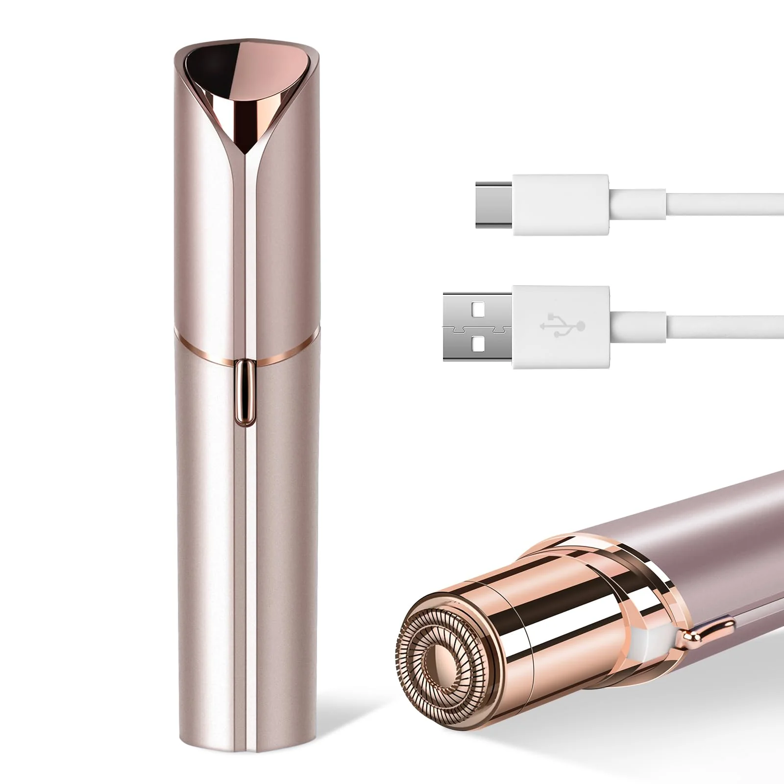 Modern Facial Hair Remover for Women- as Seen on TV Painless Face Shaver -Mini Hair Remover Electric Razor Shaver Portable Bikini Epilator for Lips Chin Responsible