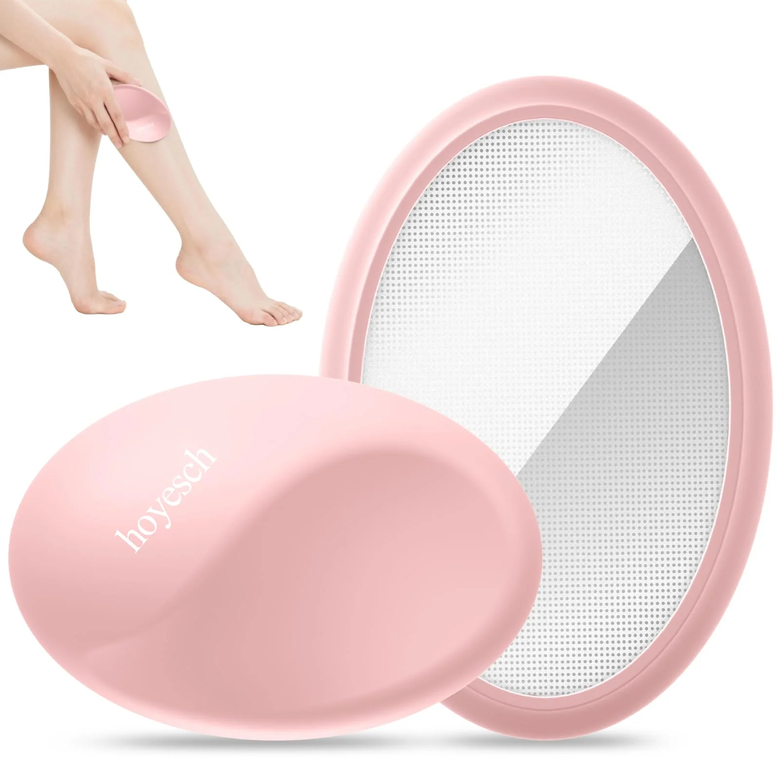 Next-Generation hoyesch Crystal Hair Eraser for Women and Men Reusable Crystal Hair Remover Painless Exfoliation Epilators Hair Removal for Women Hair Eraser Certified