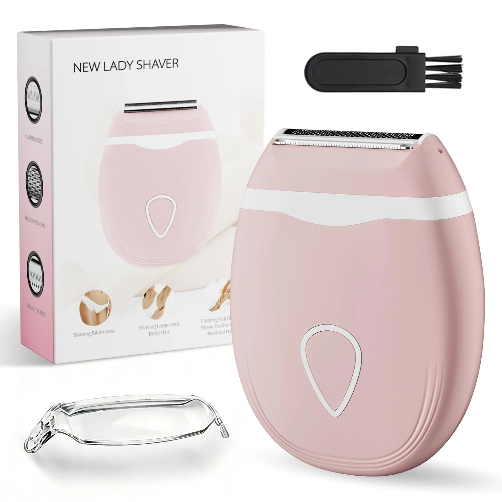 Luxury 2026 Electric Razors for Women Cordless Hair Removal for Women Wet and Dry Use Razors and Facial Hair Remover Portable Bikini for Women Gentle Breathable