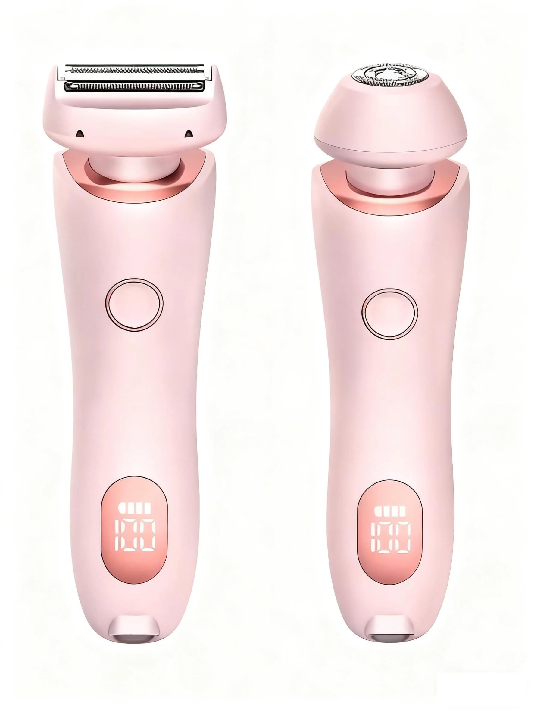 Soft Bikini Trimmer for Women 3 in 1 Electric Painless Hair Remover IPX7 Body Groomer for Face Bikini Underarm Cordless Portable for Travel Environmentally Friendly