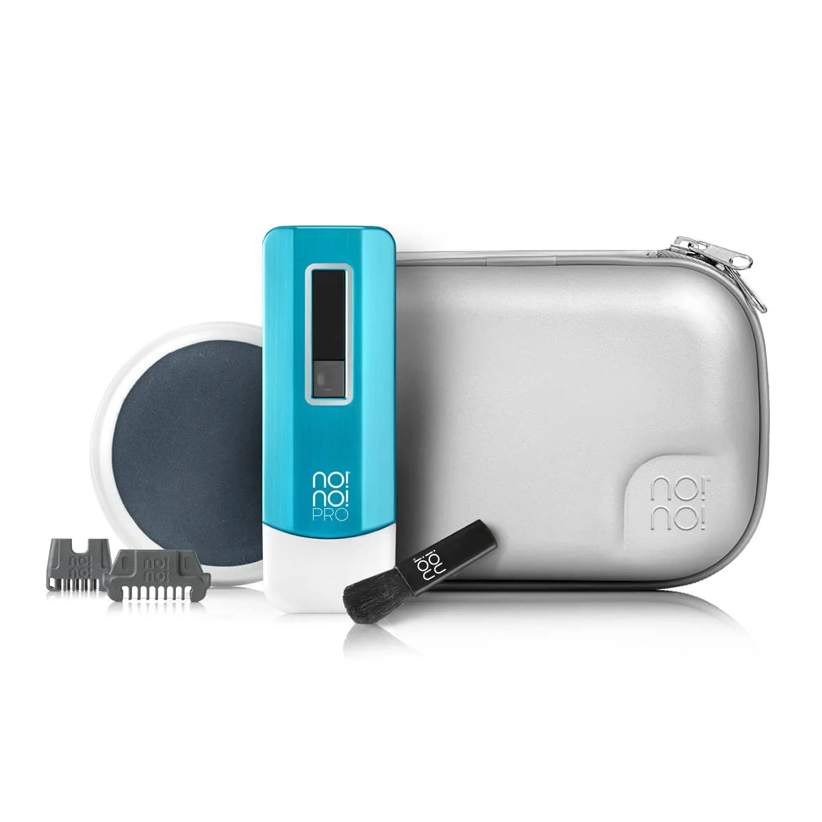 Healthy no no Pro Hair Removal Device - Treats All Skin Colors and Hair Types - Hair Removal for Women and Men - Hair Remover for Face Body Hair - Blue Optimized