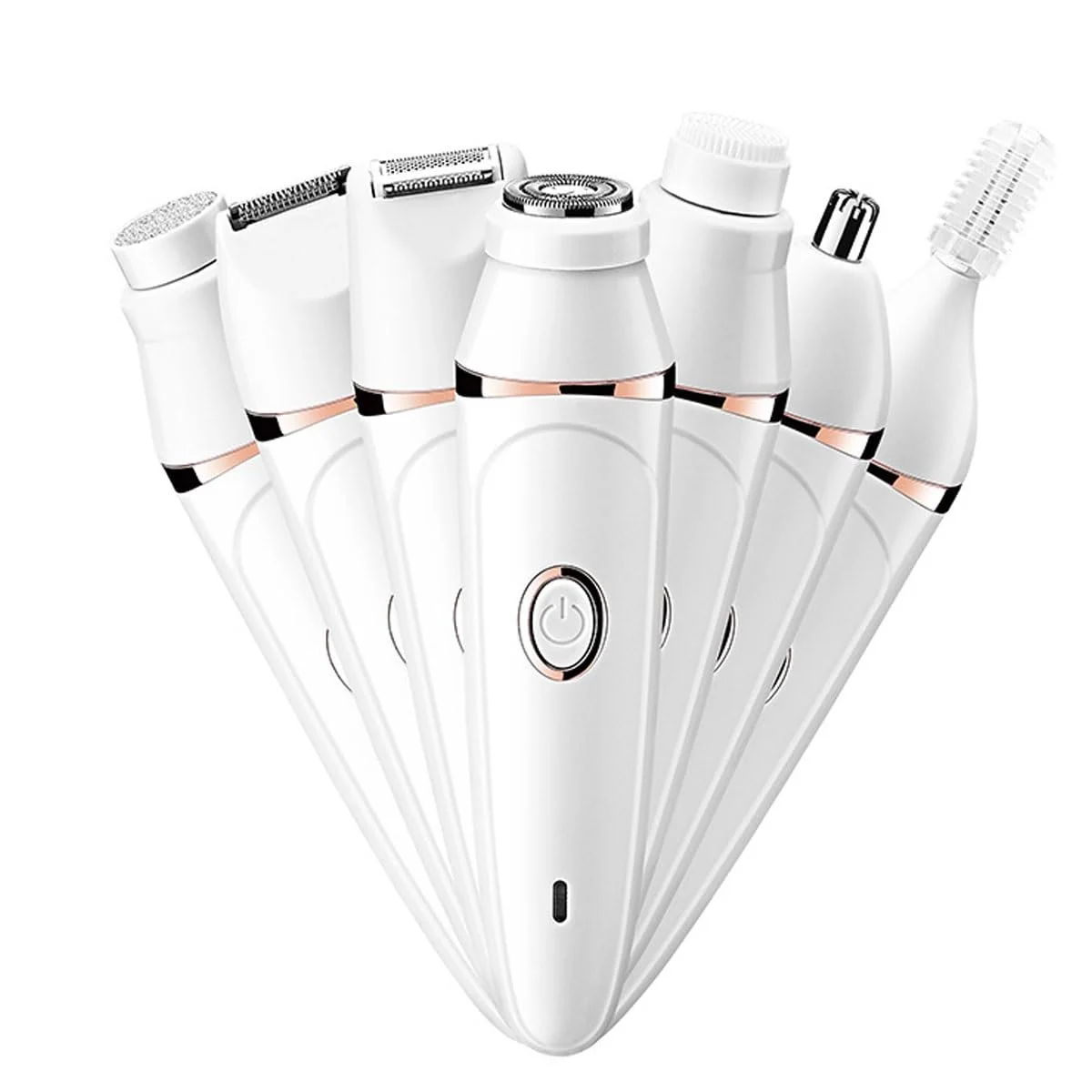 Contemporary RIEONA Hair Removal for Face - Pluxyepil Pro 3.0 7 in 1 Rechargeable Epilating and Cleansing Brush Women Face Epilator for Women Enjoy Smooth Face Specialty