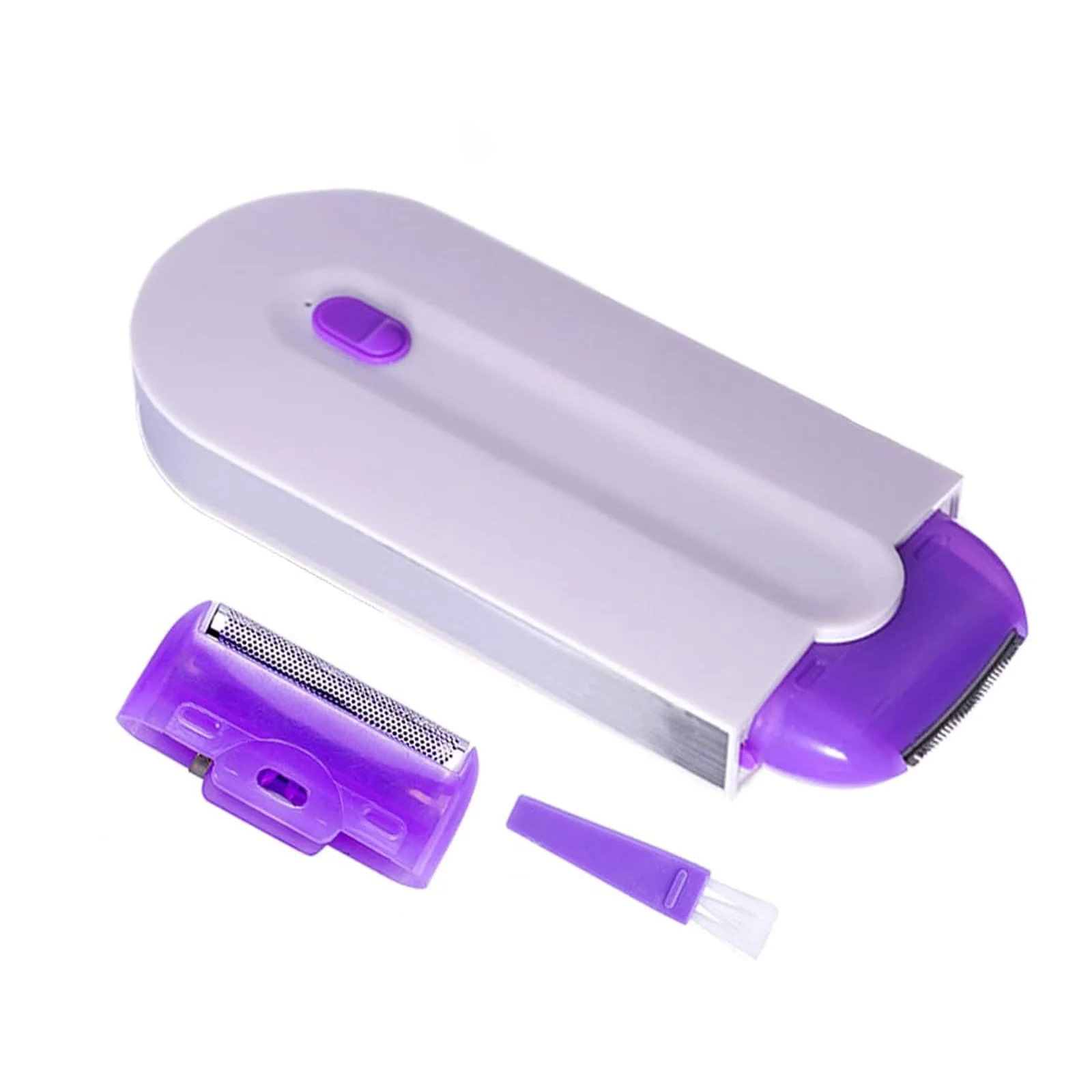 Breathable USB Rechargeable Painless Hair Removal Kit Dual Use Women Hair Removal Tools Touch Epilator Women Induction Body Shaver for Bikini Legs Pure