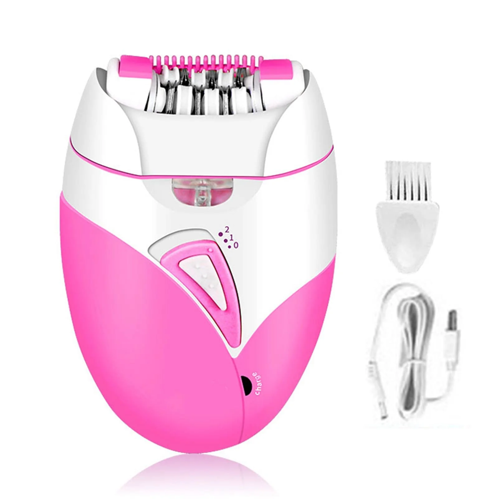 Fast Rechargeable Hypoallergenic Portable Electric Hair Epilator for Smooth Hair Removal Fine