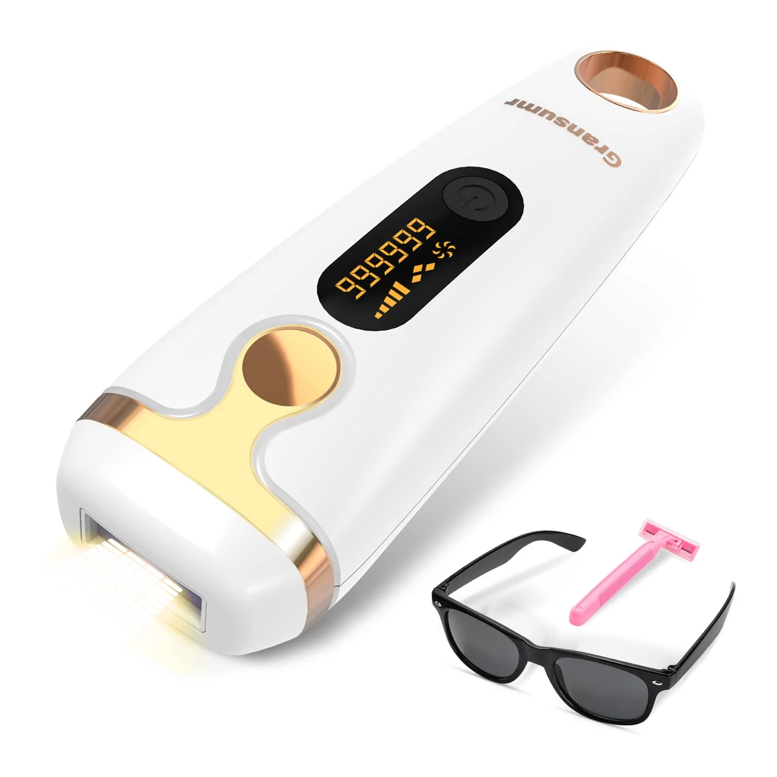 First-Class IPL Laser Hair Removal Device for Women and Men - Permanent Painless 9 World-Class