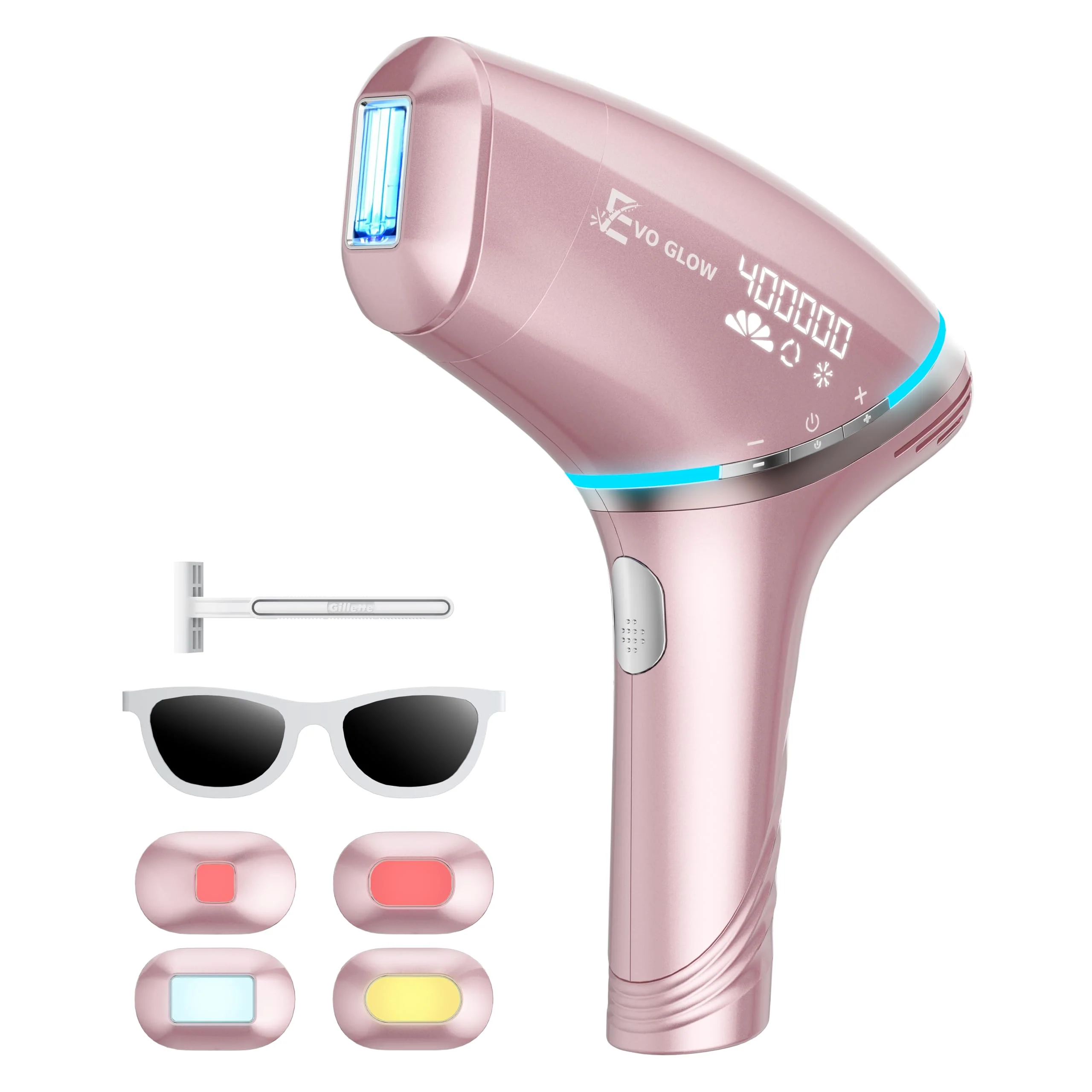 Efficient IPL Laser Hair Removal Device for Women Men Nex-Gen At Home Laser Hair Removal with 45°F Dual Sapphire Ice Cooling for Painless Long Lasting Verified
