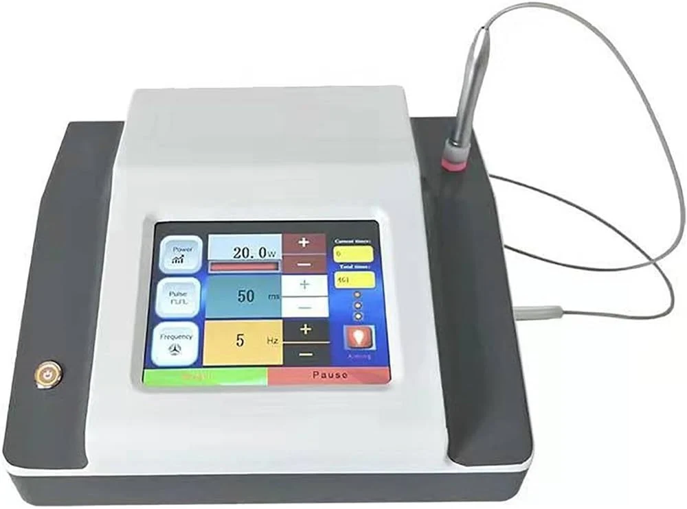 Excellent MAHWER HIgh Frequency Spider Varicose Vein Removal Device with 980NM Wavelength and Adjustable Energy No Scarring for Home Beauty Official