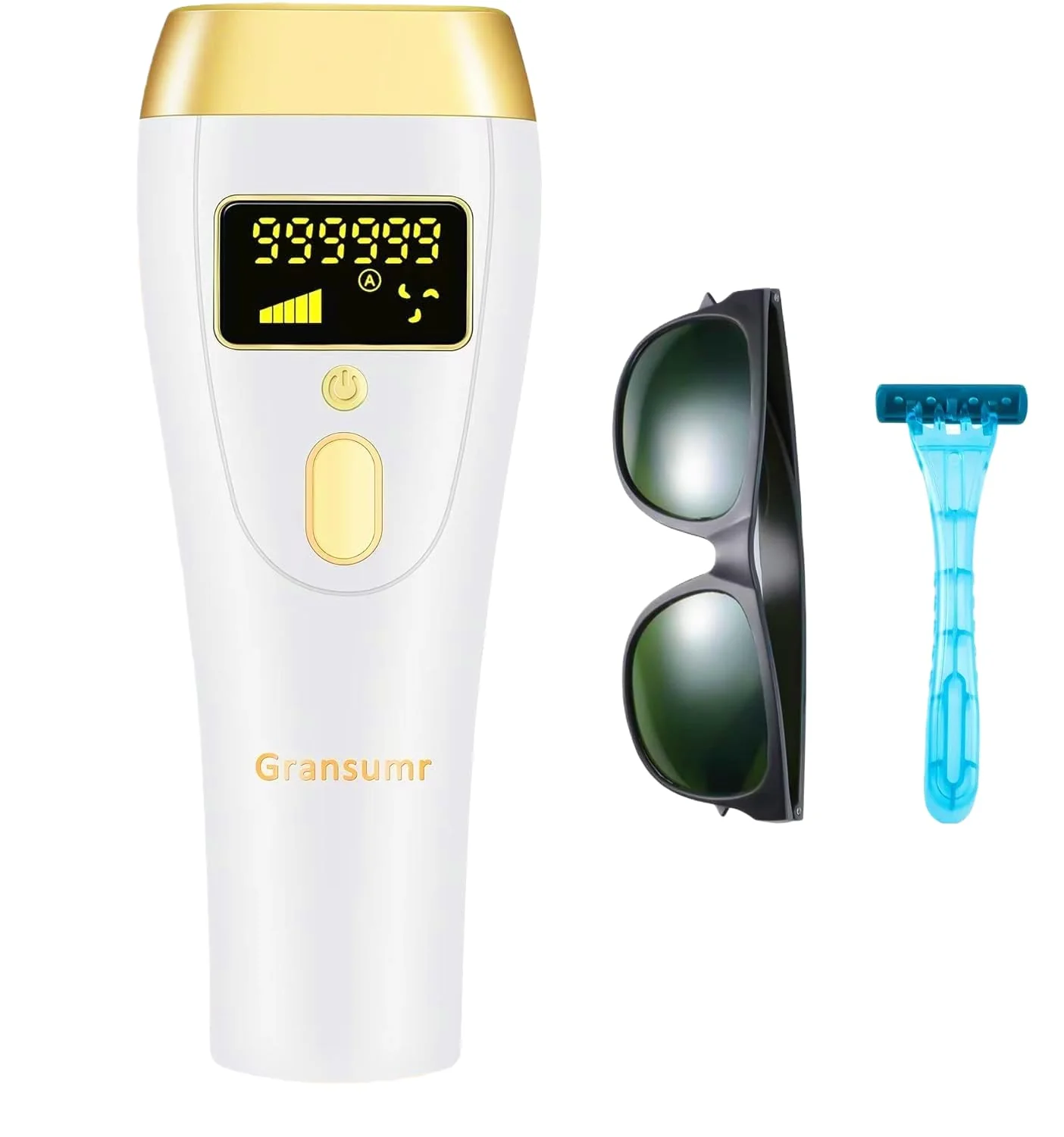 Effective IPL Laser Hair Removal Device for Women Men - At-Home Painless Ultra-Fast Flash Hair Remover 86 Hair Reduction in 4 Weeks High Energy 5 Modes Classic