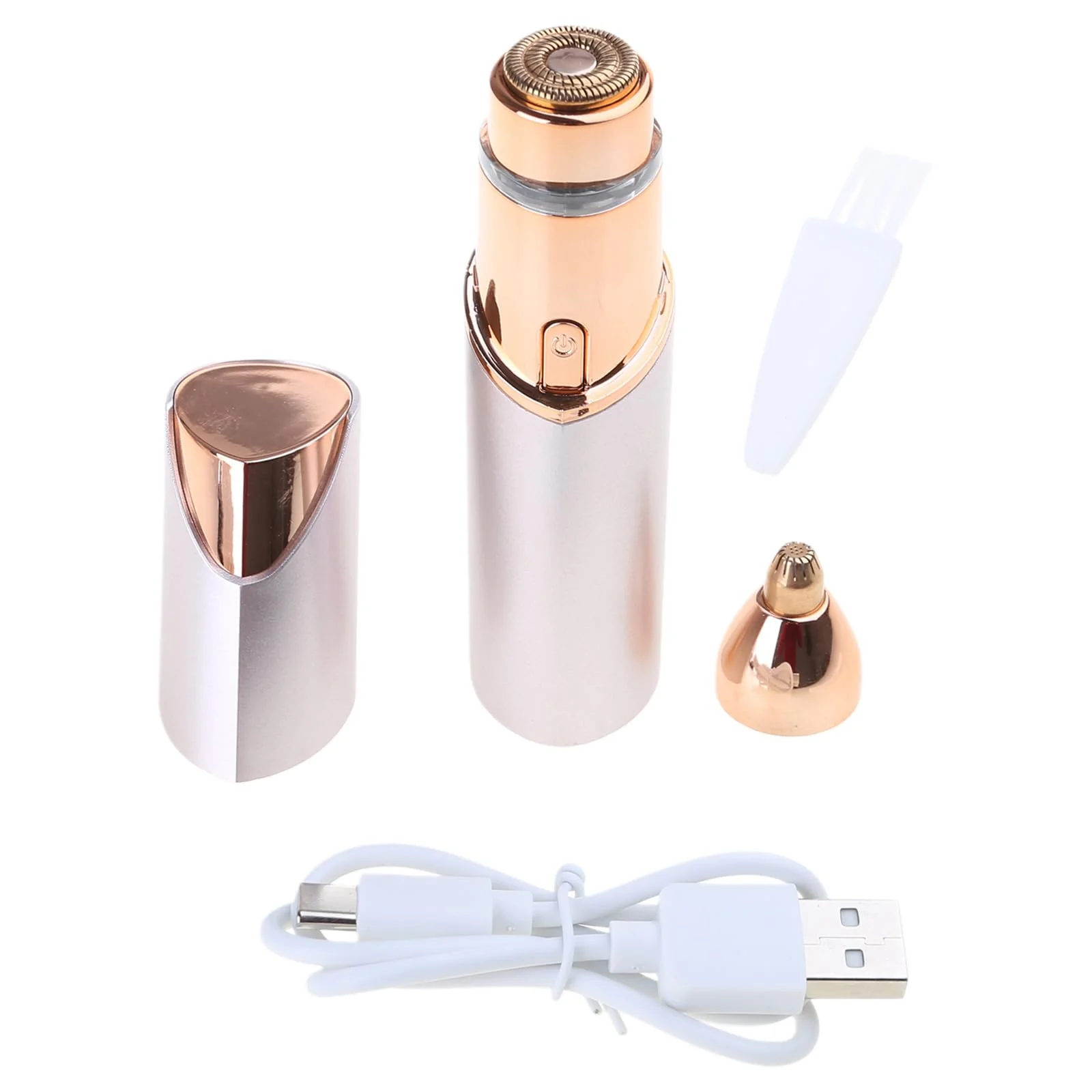 Sustainable Women's Electric Face Hair Remover USB Rechargeable Hair Removal Face Shaver for Smooth Skin Skin Friendly Hair Remover Premium Material
