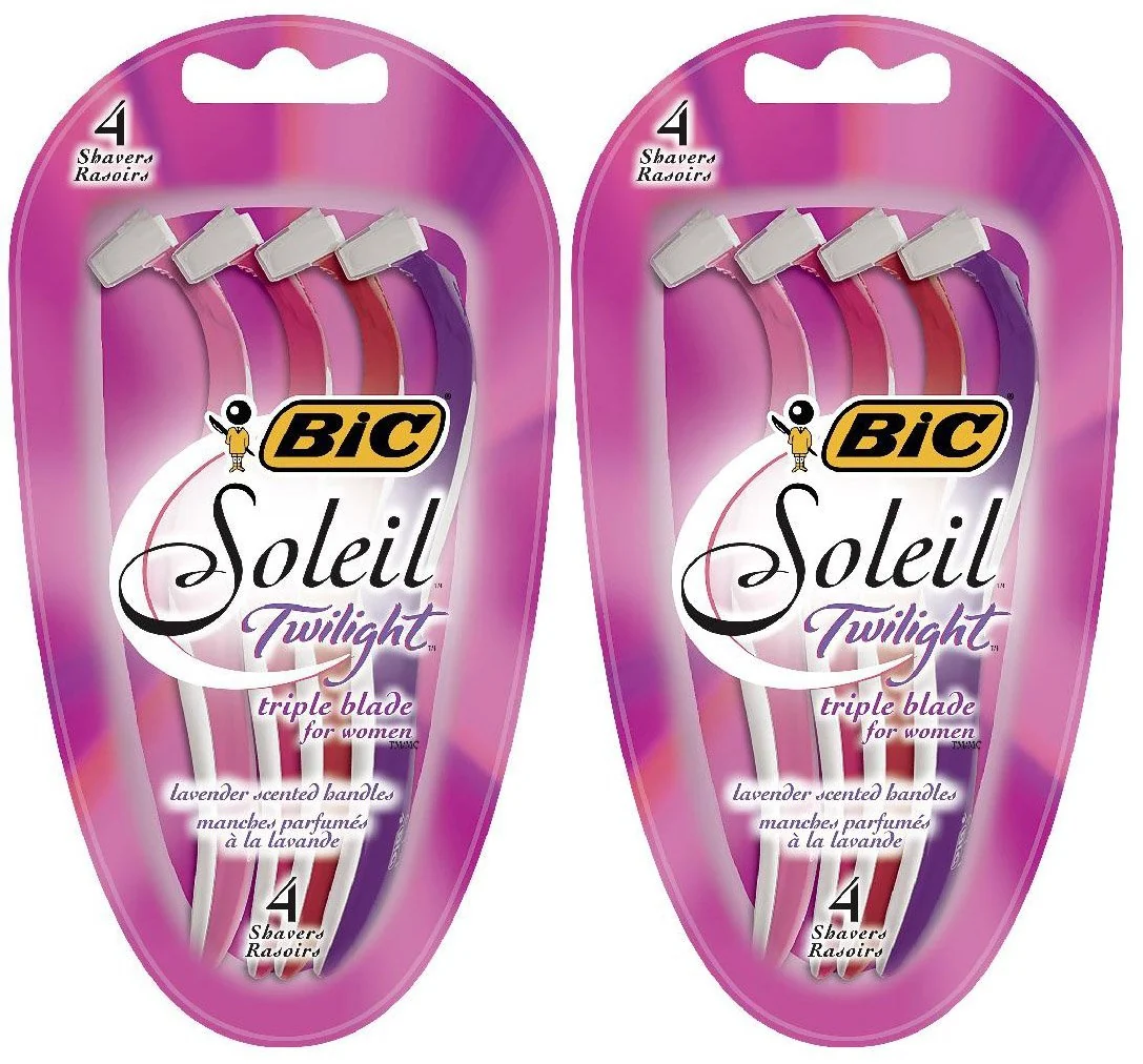 Superior Bic Soleil Women Sensitive Skin Twilight - 4 ct - 2 pk Dependable