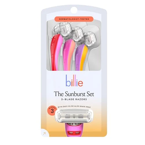Effective Billie Disposable Razors for Women - The Sunburst Set Unique