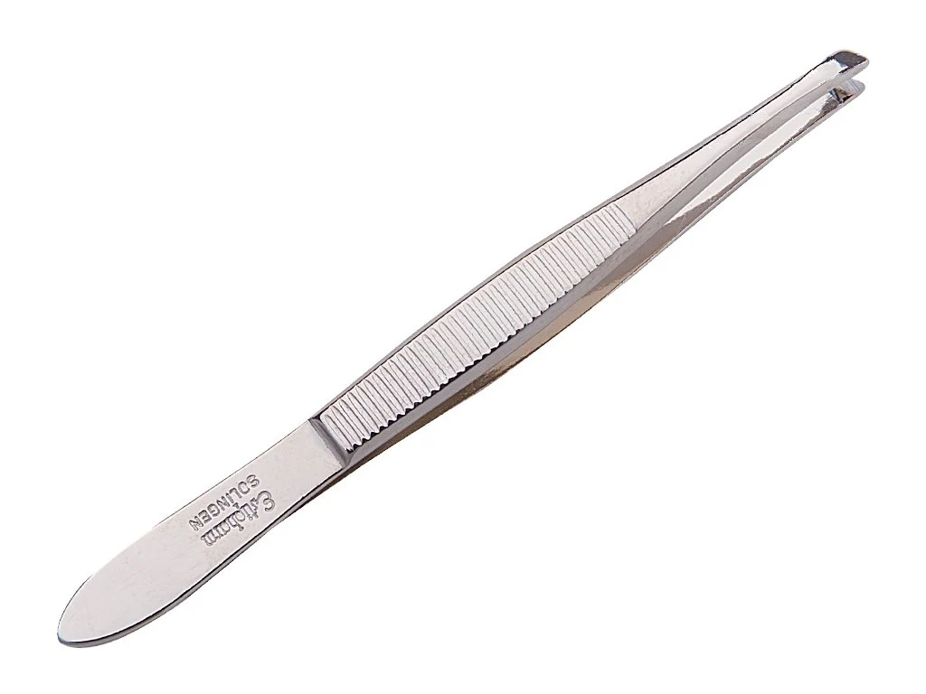 Professional Estipharm Slanted Tweezers 3 Inches Safe