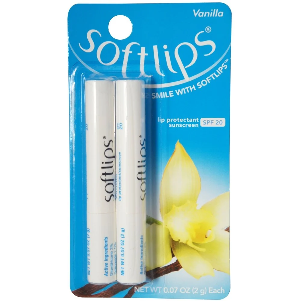 Original Design Softlips Lip Protectant SPF 20 Vanilla 2 ea Certified