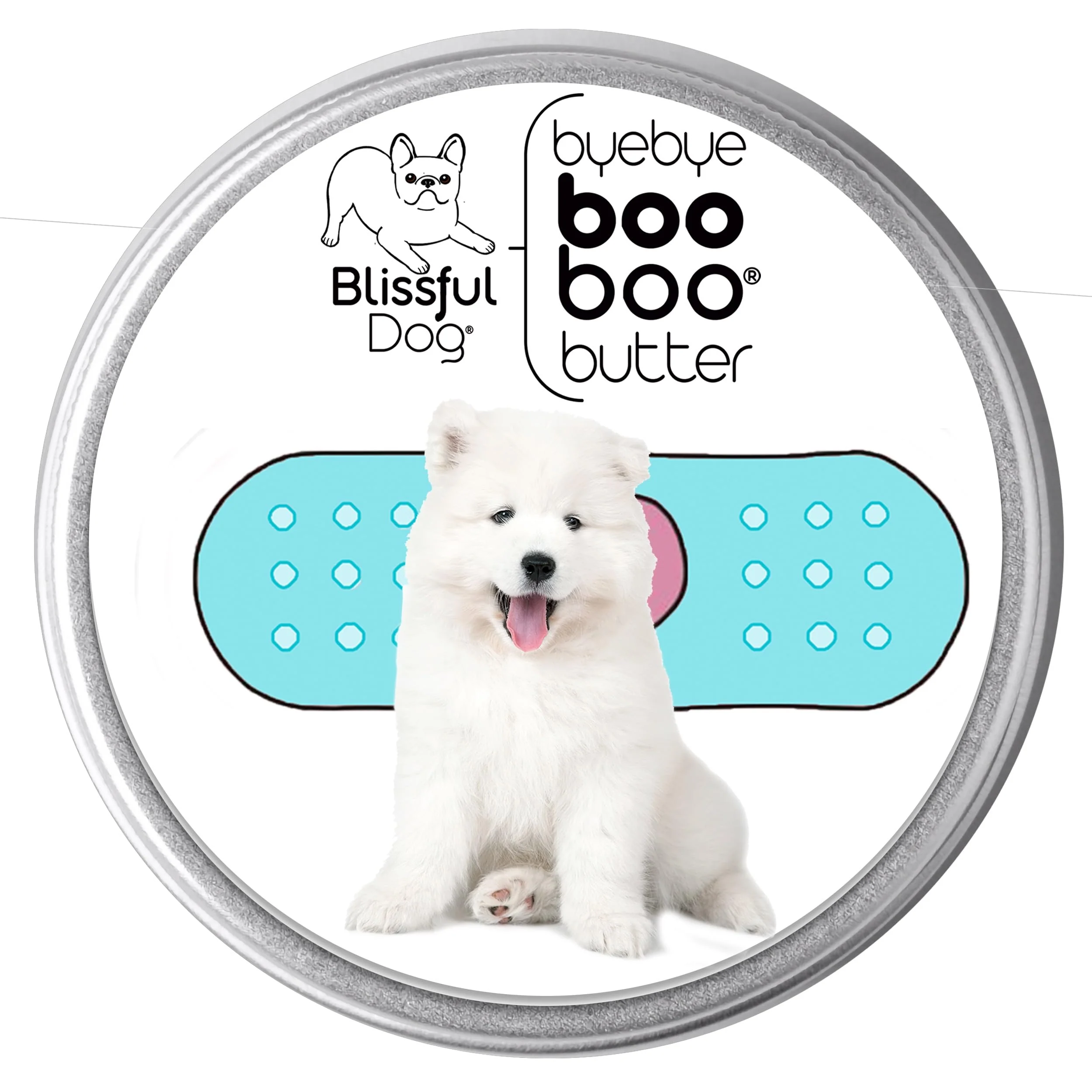 Smooth The Blissful Dog Samoyed Boo Butter 4 oz Minimalist
