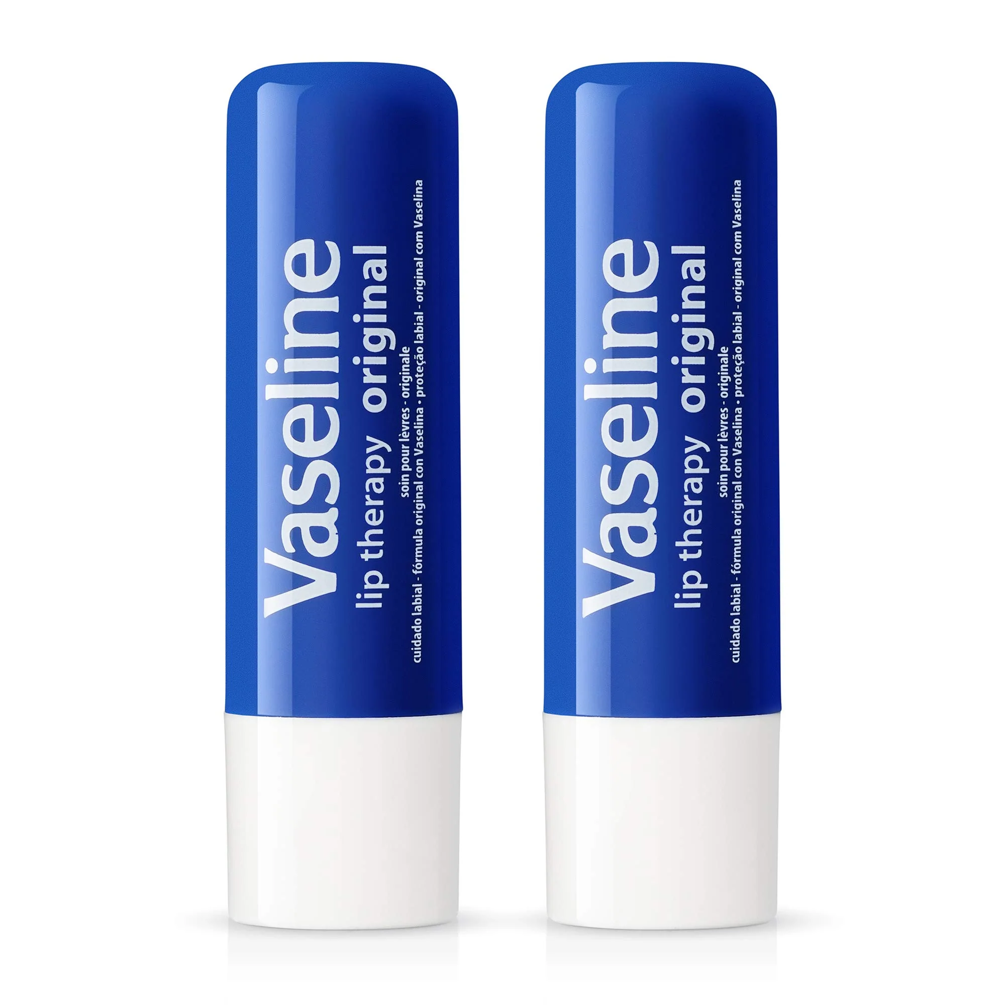 User-Friendly Vaseline Lip Therapy Stick with Petroleum Jelly 0.16 Ounce Pack of 2 Fashionable