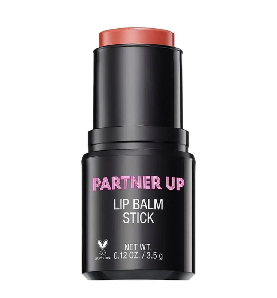 Green wet n wild Partner Up Lip Balm Stick Peach Boot camp Reusable