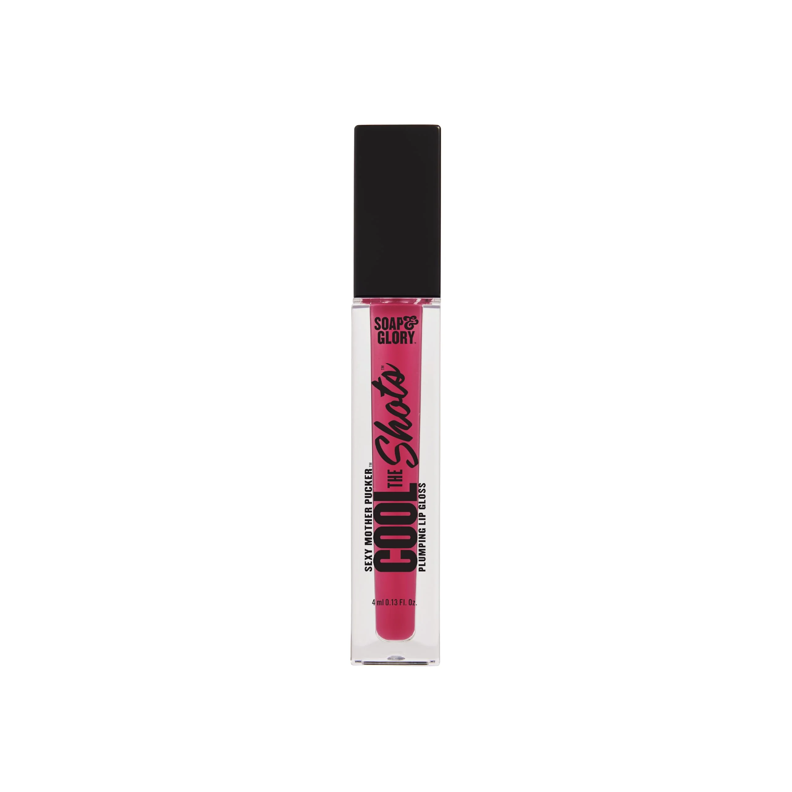 Safe Soap Glory SMP Cool The Shots Plumping Lip Gloss - Hydrating Cooling Lip Plumper - Infused with Menthol Vitamin E - High Shine Glossy Finish User-Friendly