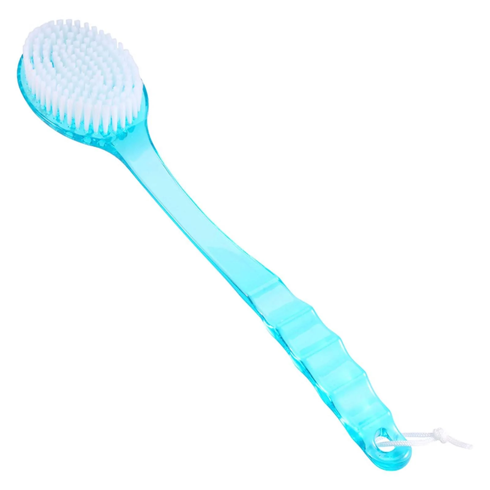 Crafted Longhandled brush massage Soft Brush Very Convenient for Body Great for Softening Skin Massage and Rubbing Back Relieve Pressure with Bath Brush Premium
