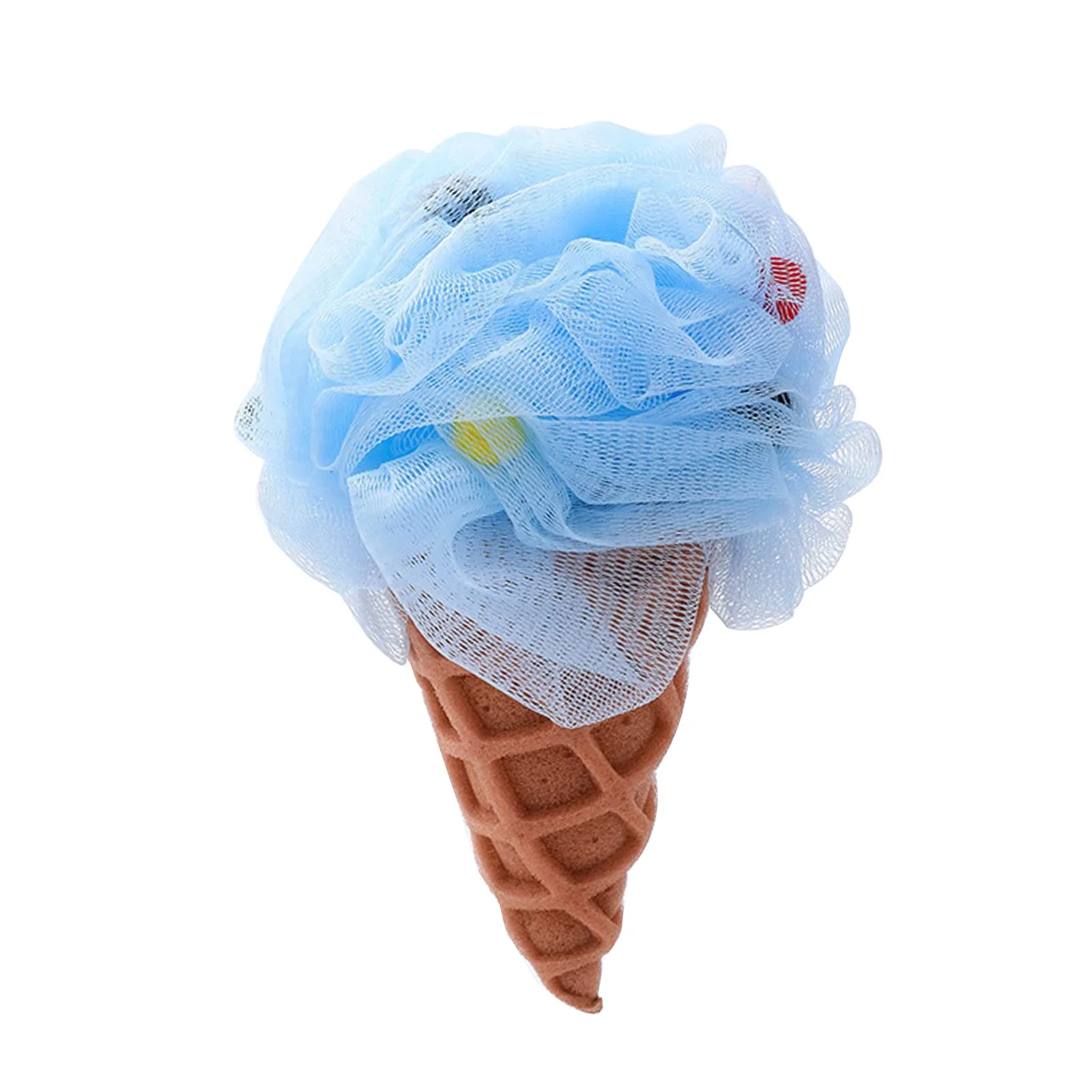 Quality Bath Sponge Ice Cream Loofah Body Scrubber Shower Cleaning Loofahs Bathroom Men Women Bathing Accessories Shower Sponges for Women Soft Certified