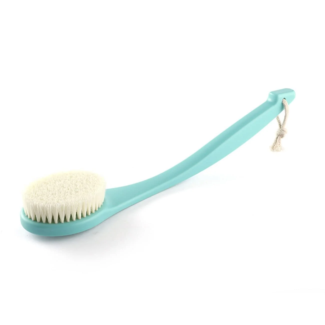 Practical MDHCOP Shower Brush Bath Body Brush Back Brush Long Handle for Shower Dry Exfoliating Brush or Wet Shower Brush with Anti Slip Tape Prestigious