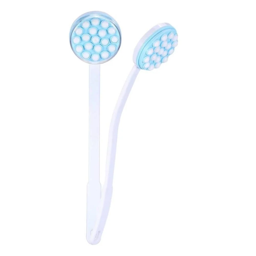 High-End Rotekt1740 Handled Lotion Oil Cream Applicator Body Leg Bath Brush Massager Massaging Tool for Back Arms Legs Enhanced