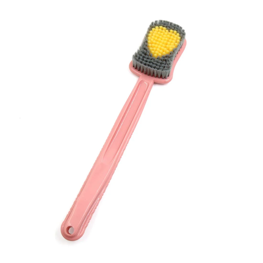 Excellent Ruilogod Heart Pattern Soft Bristle Plastic Handle Good Performance Body Brush Bath Scrubber Pink id 484 bd2 719 2e0 9f4 Enhanced