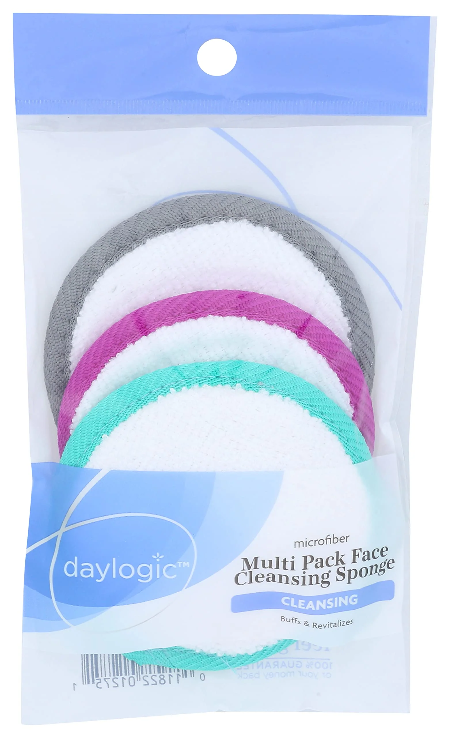 Functional Daylogic Face Cleanse Sponge 3 Count Easy-to-Use