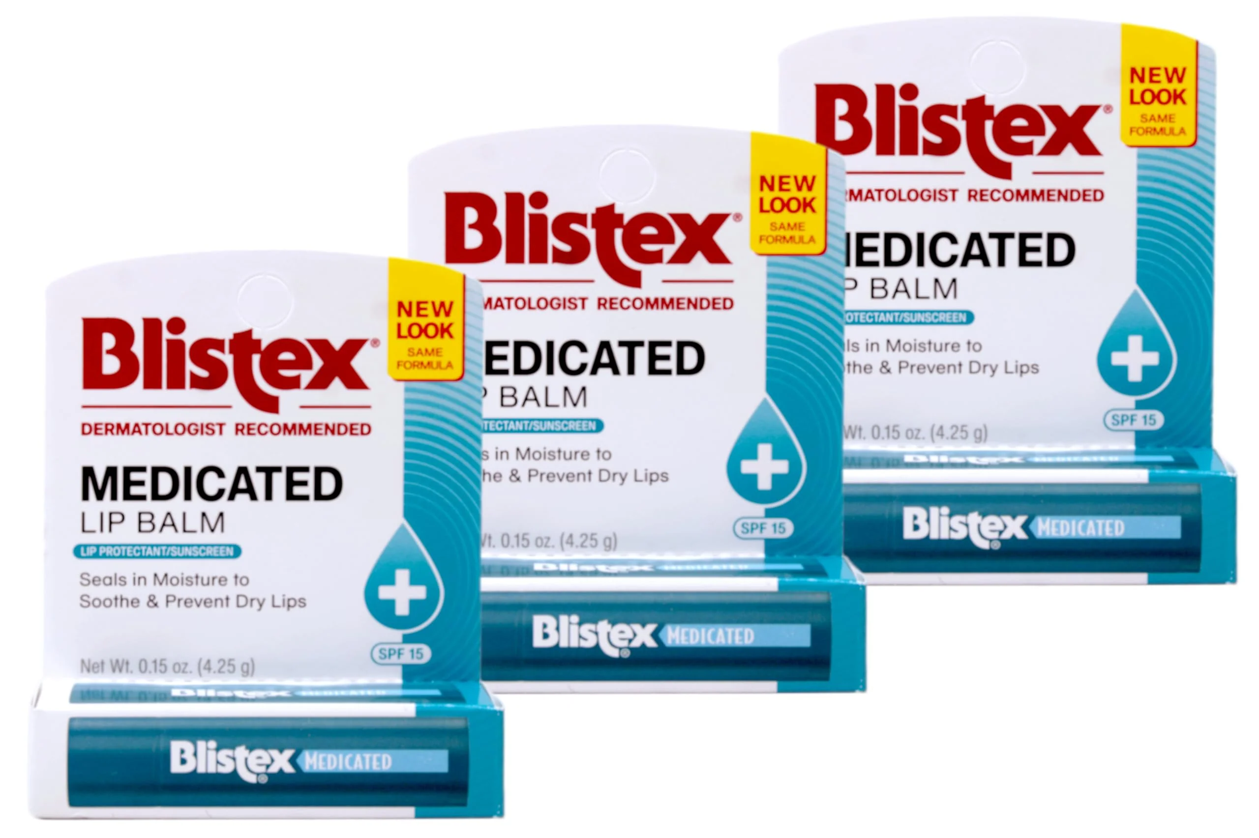 Convenient Blistex Medicated Stick Blistex Medicated Stick 0.15 Ounce Pack of 3 Effective
