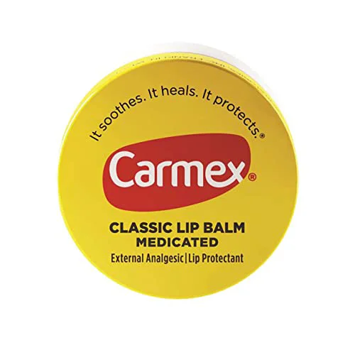 Authentic Carmex Classic Lip Balm Medicated 0.25 oz Pack of 36 Professional