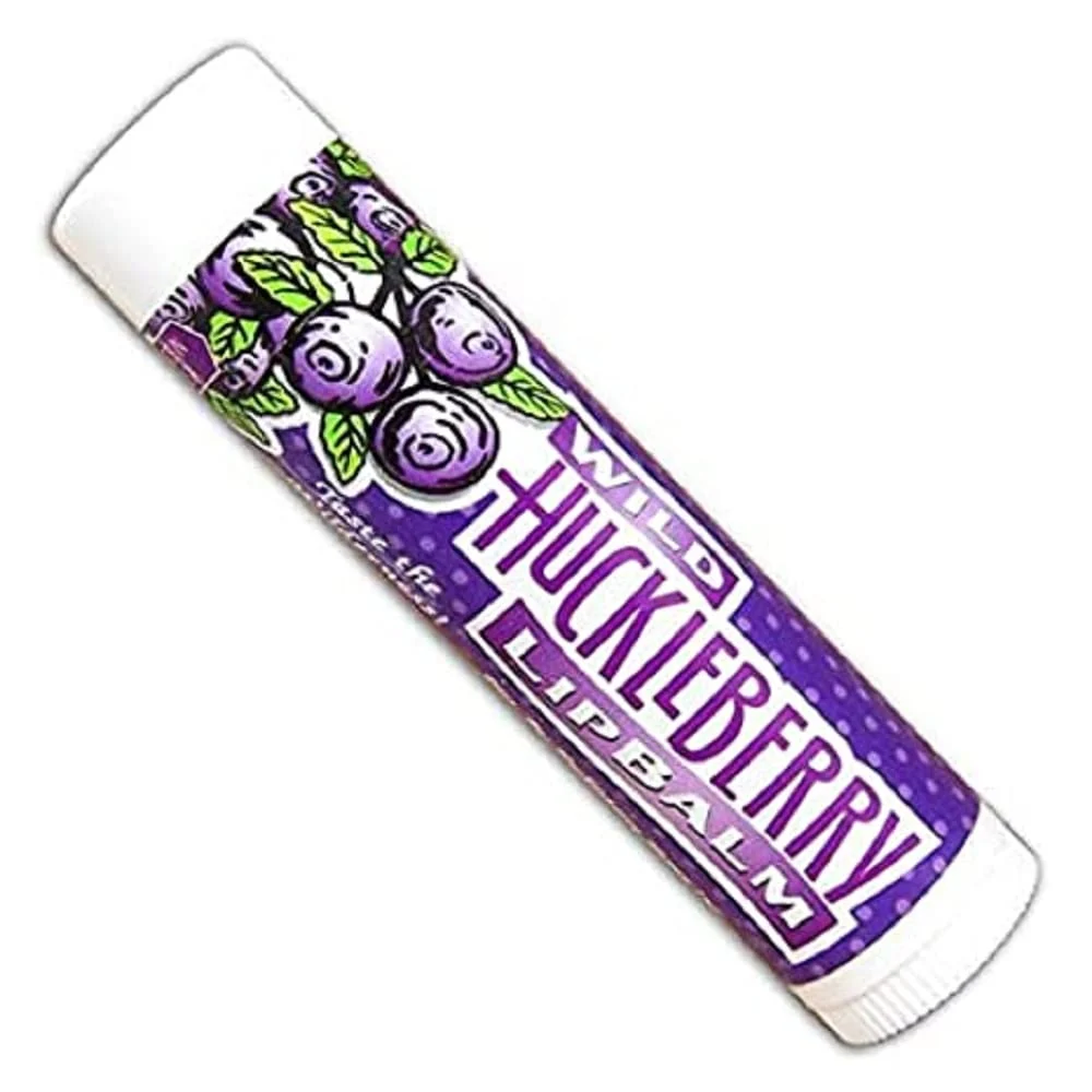 Fast Wild Huckleberry Lip Balm - Fresh Huckleberry Flavor Easy-to-Use